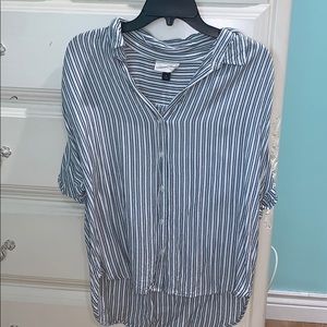 Universal Thread Stripe Button Down Shirt